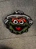 Green Trashcan Monster Rug
