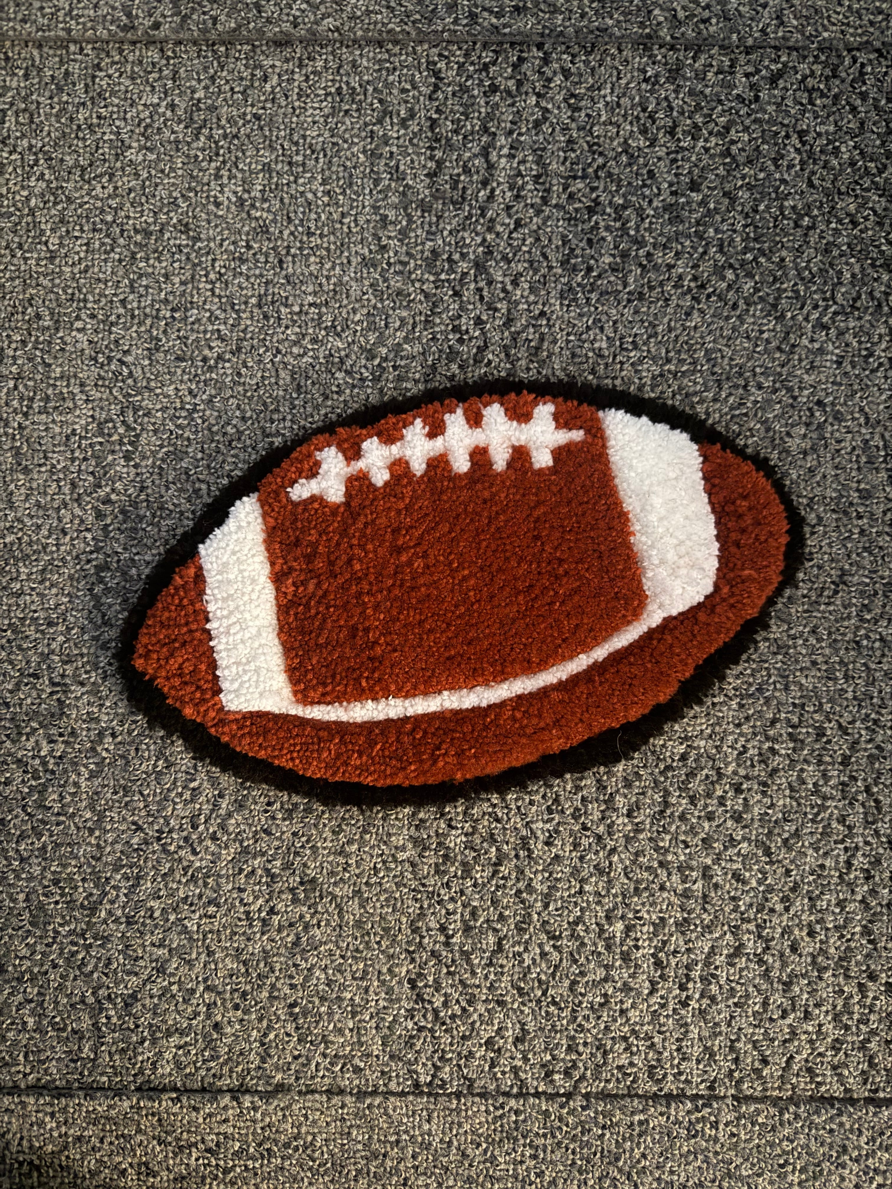 Football Handmade Tufted Rug